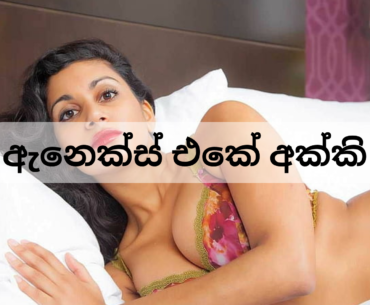 ඇනෙක්ස් එකේ අක්කි sinhala wal katha