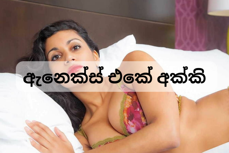 ඇනෙක්ස් එකේ අක්කි sinhala wal katha