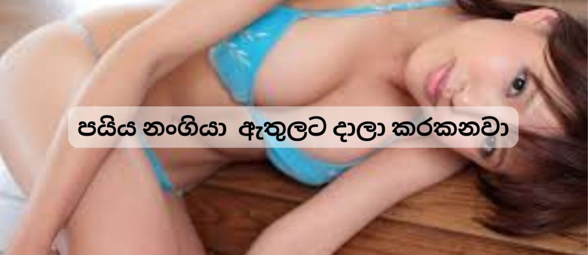 පයිය නංගියා ඇතුලට දාලා කරකනවා කෙඳිරි ගෑ වෙනවා. athule wal katha